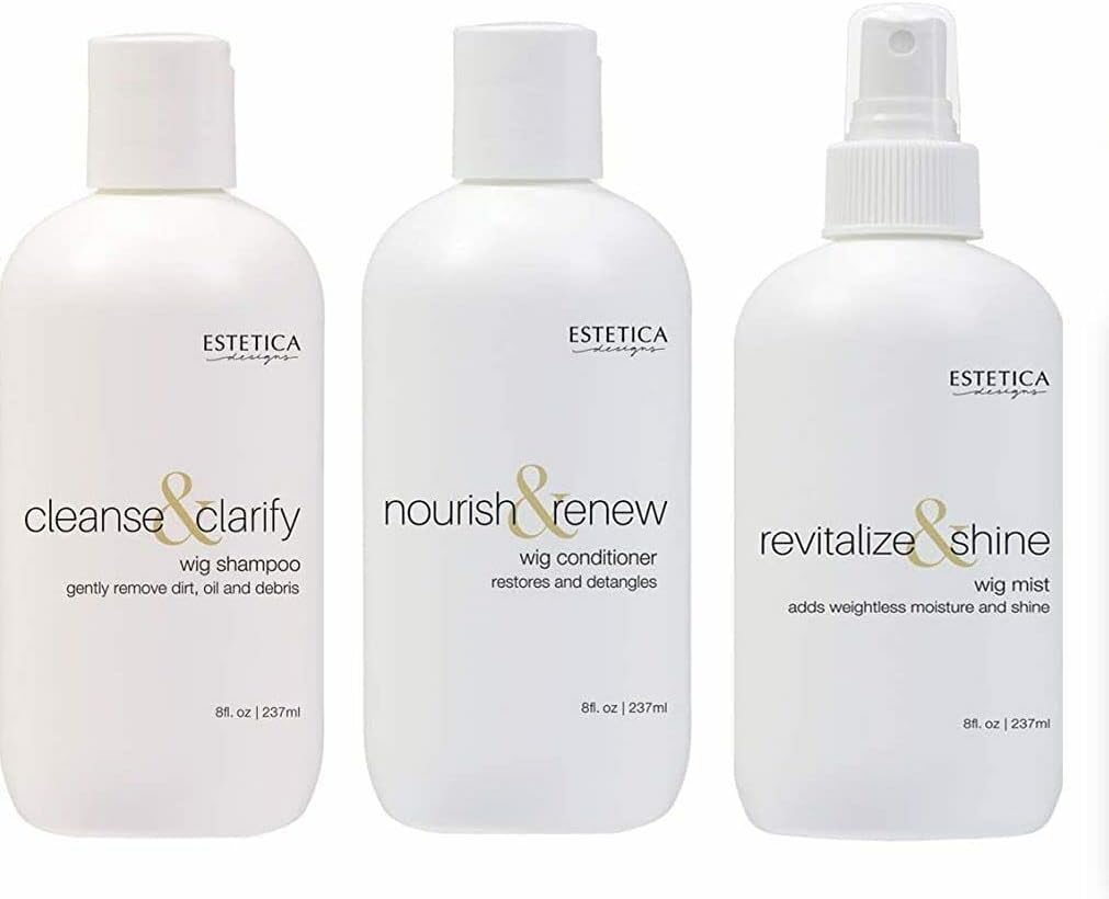 Cleanse Wig Shampoo & Norish & Renew Conditioner & Wig Shine