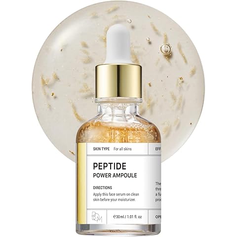 BOM COSMETICS A Set of Peptide Power Skincare With 5 Kinds of Items