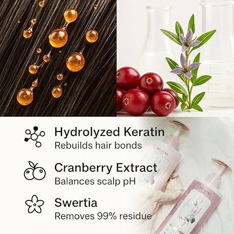 Japanese Shampoo and Conditioner Set for Women,Sulfate